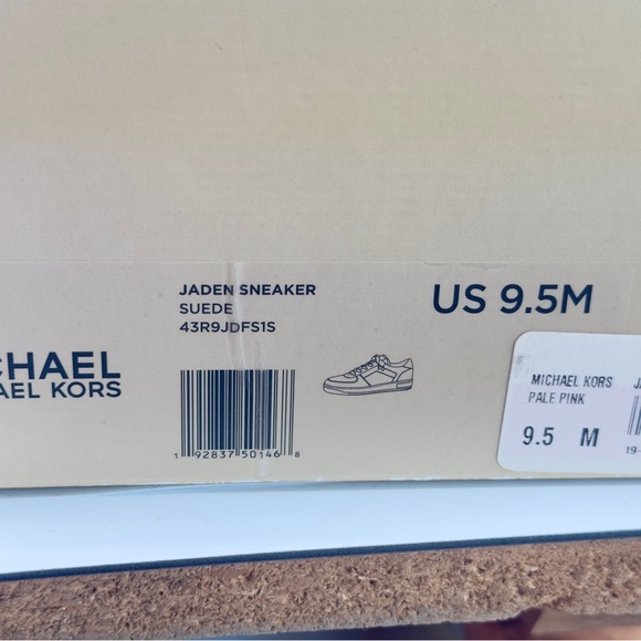 Michael Kors Jaden Suede Sneaker Shoes Sz 9.5 Womens New - Picture 10 of 10